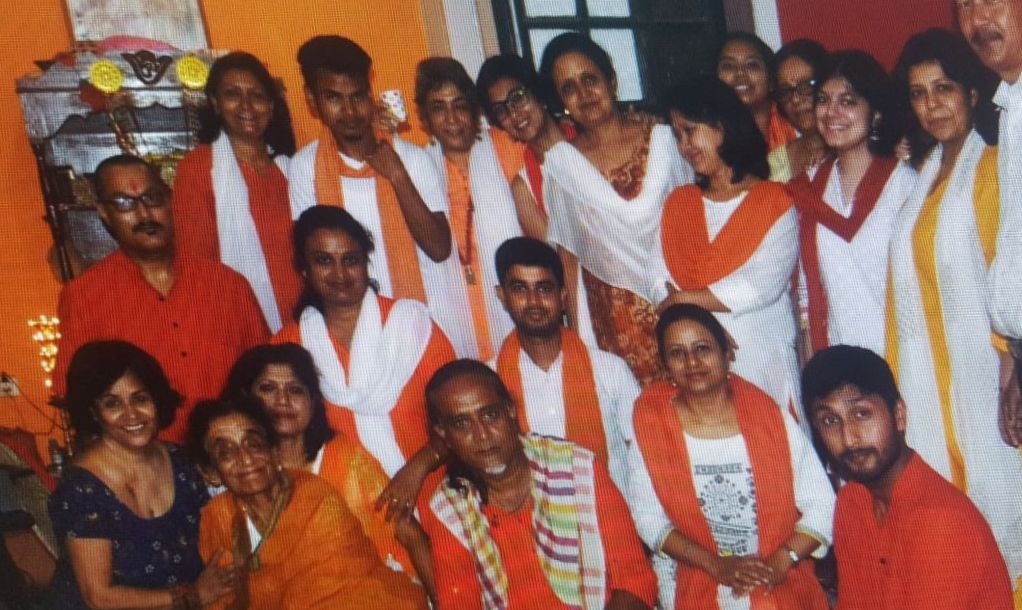 OSHO SANYASHINI MA ARPITA'S VISIT TO PY TO CONDUCT A MEDITATION SESSION, 24/04/2017